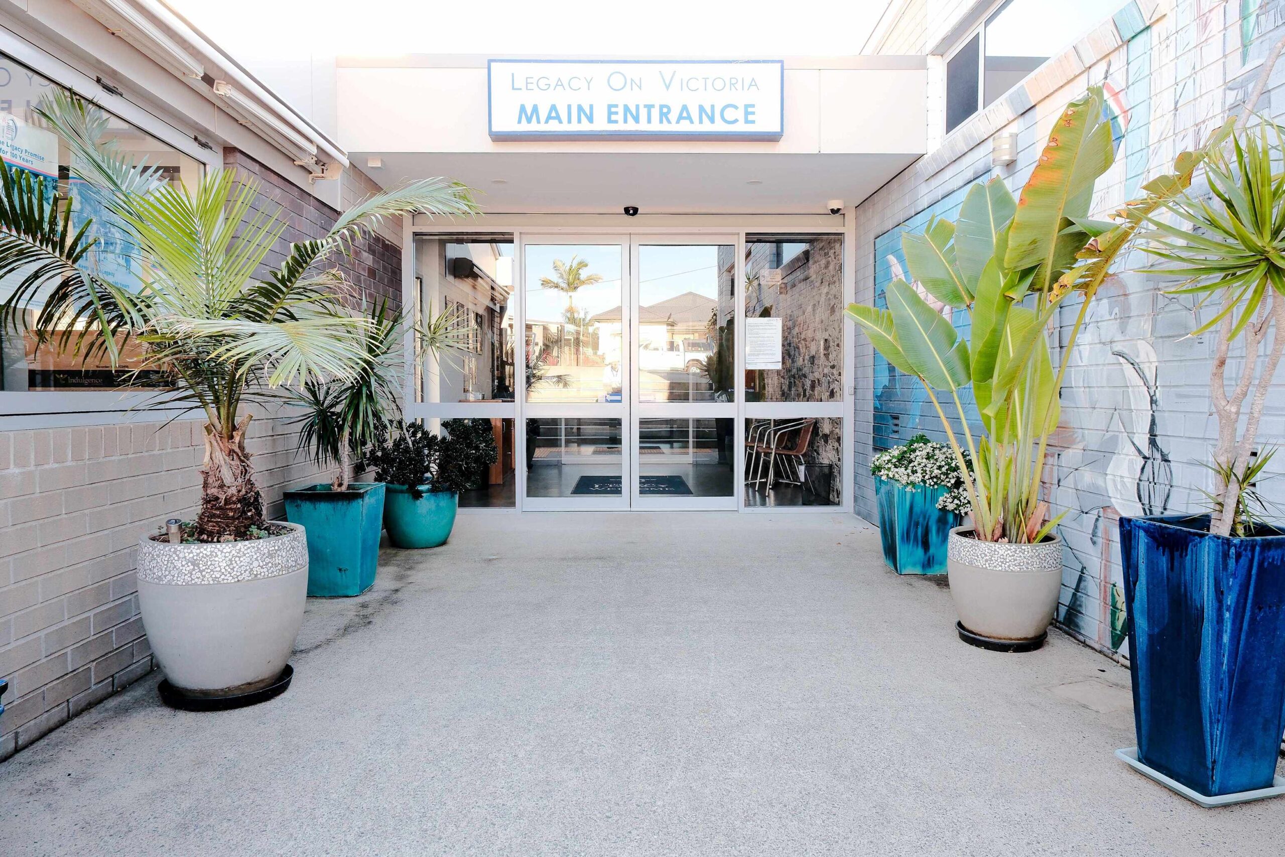 Coffs Coast Legacy, Legacy on Victoria Facility Main Entrance